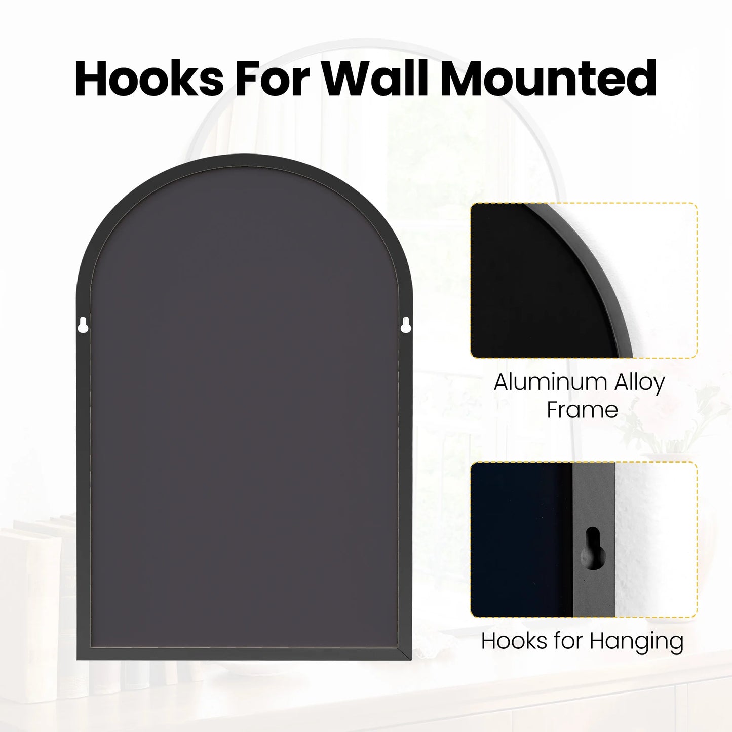 Soft Haus™ Arched Aura Mirror